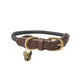 Digby and Fox Fine Rope Collar - Black