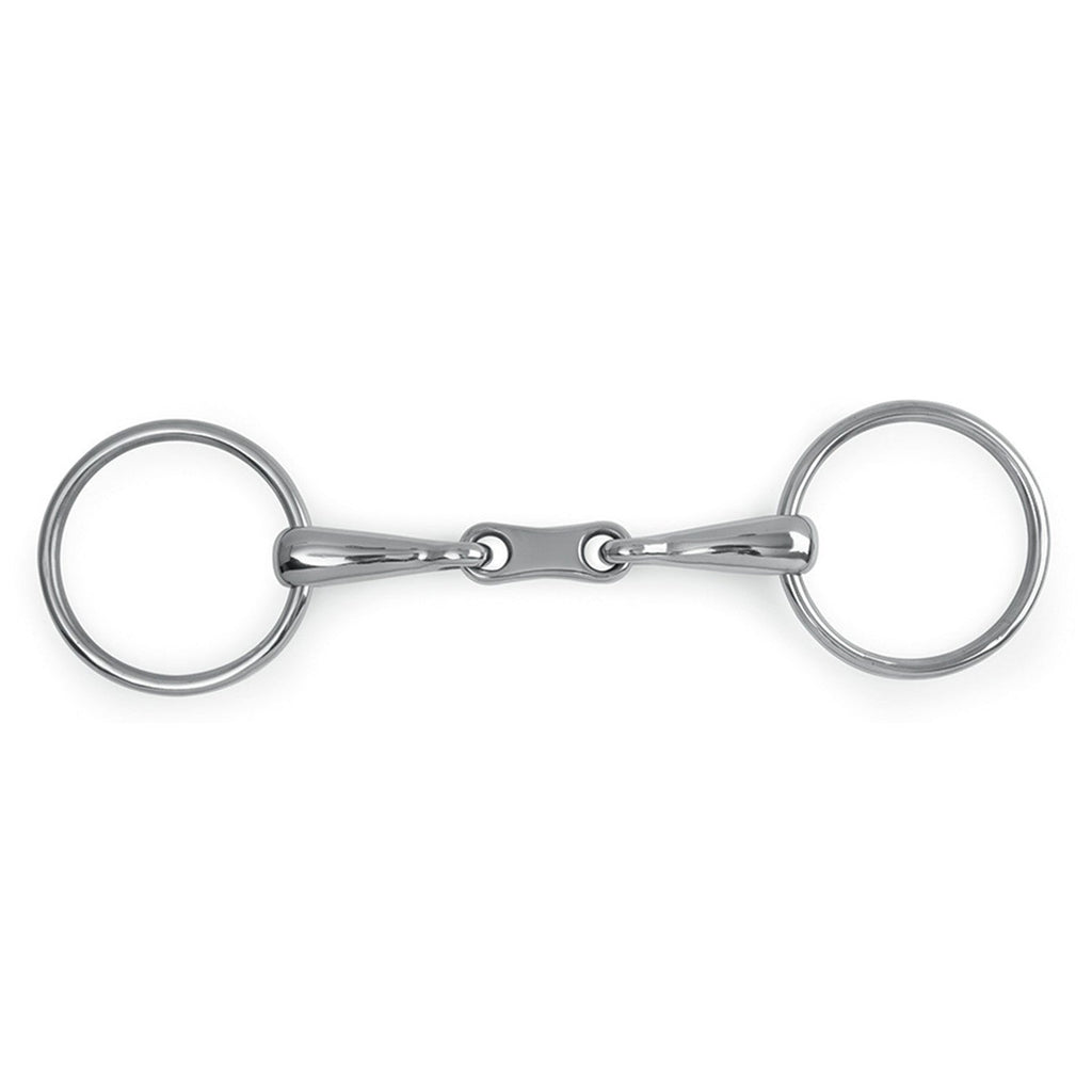 French Link Loose Ring Snaffle Stainless Steel