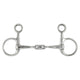 Hanging Cheek Snaffle With Lozenge Stainless Steel