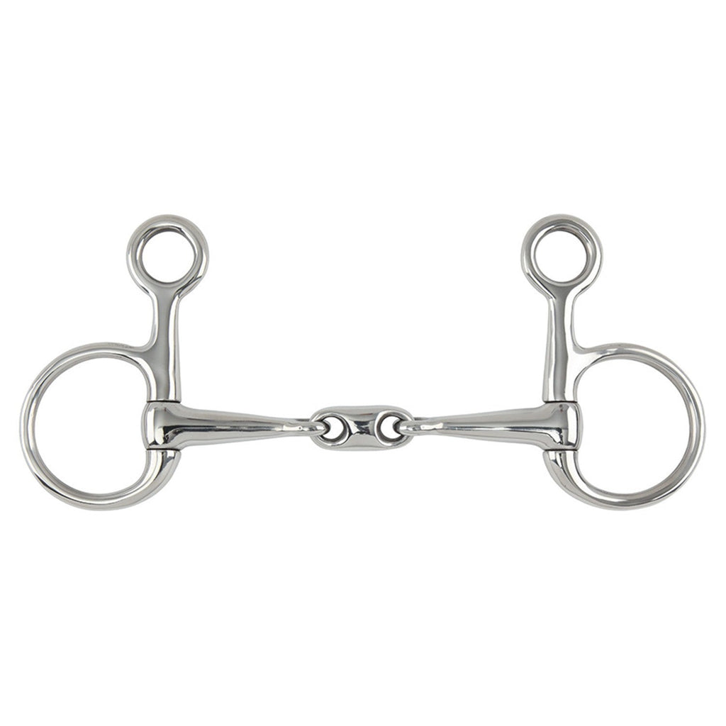 Hanging Cheek Snaffle With Lozenge Stainless Steel