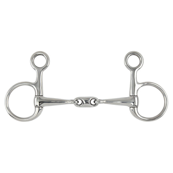 Hanging Cheek Snaffle With Lozenge Stainless Steel