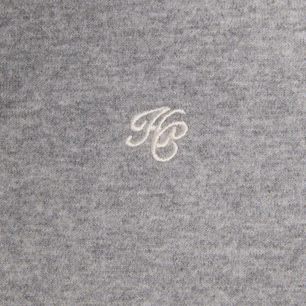 Holland Cooper Mens Quarter Zip Sweat - Grey Marl
