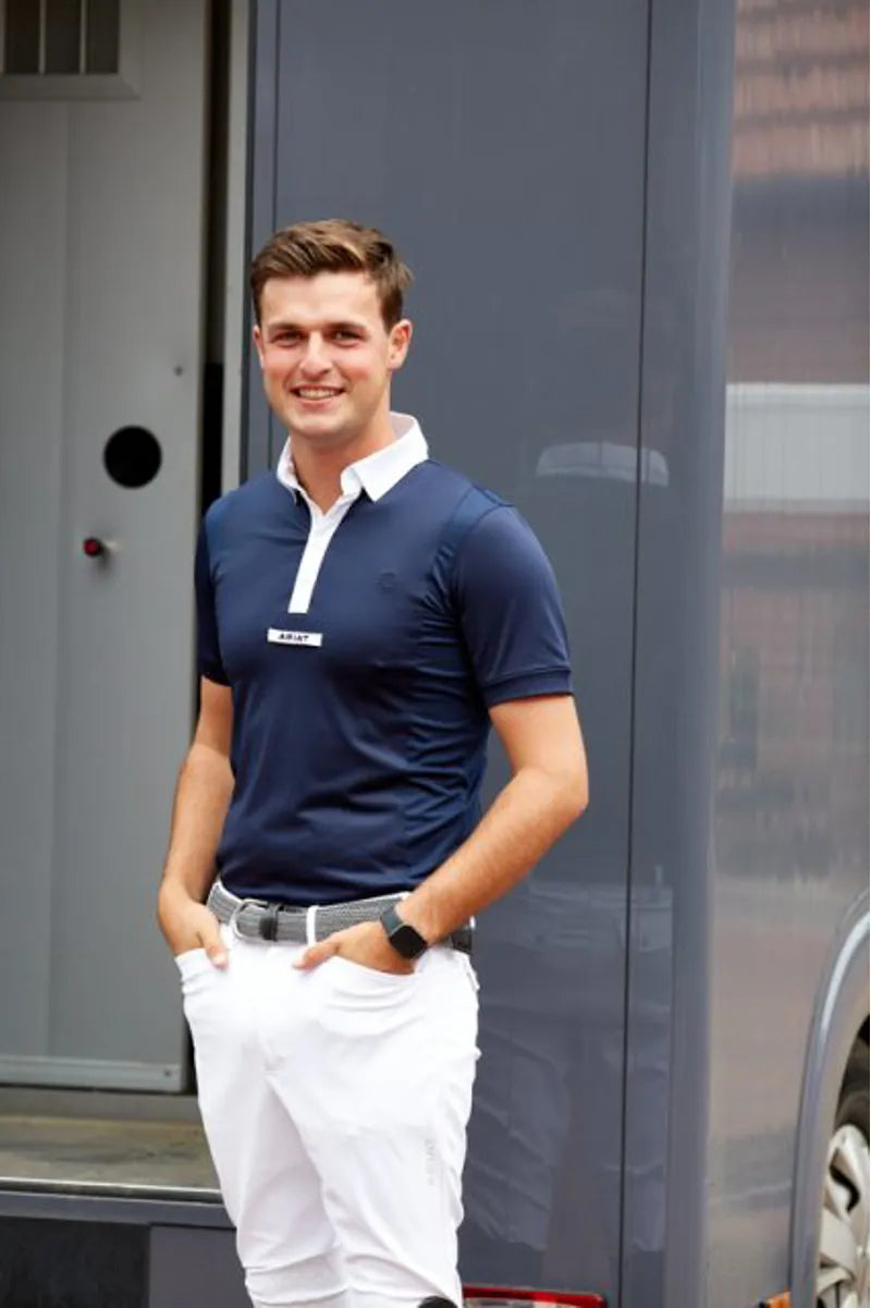 Ariat Mens Tek Show Shirt - Navy
