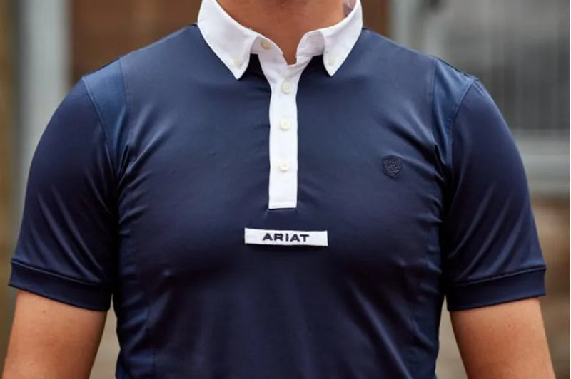 Ariat Mens Tek Show Shirt - Navy