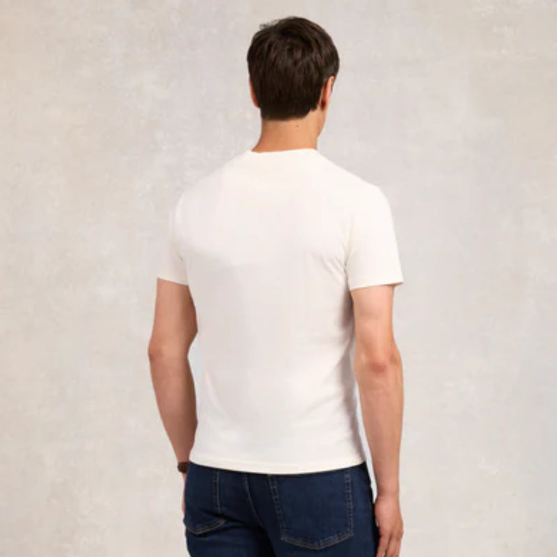 Holland Cooper Mens Crew Neck T-Shirt - White