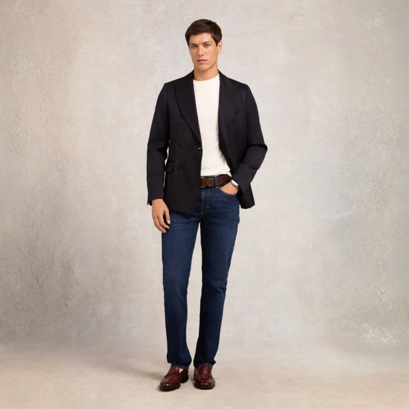 Holland Cooper Mens Crew Neck T-Shirt - White