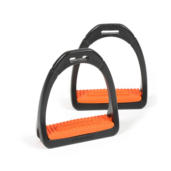 Compositi Premium Profile Stirrups ORANGE adult