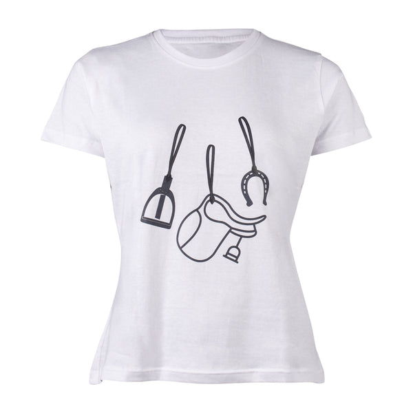 HKM Ladies Elements T-Shirt - White