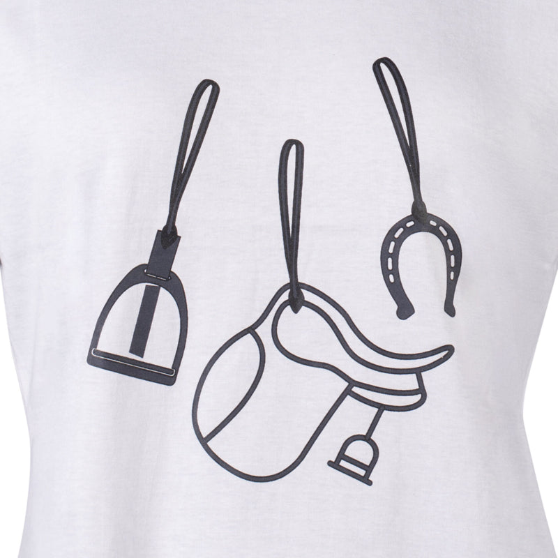 HKM Ladies Elements T-Shirt - White