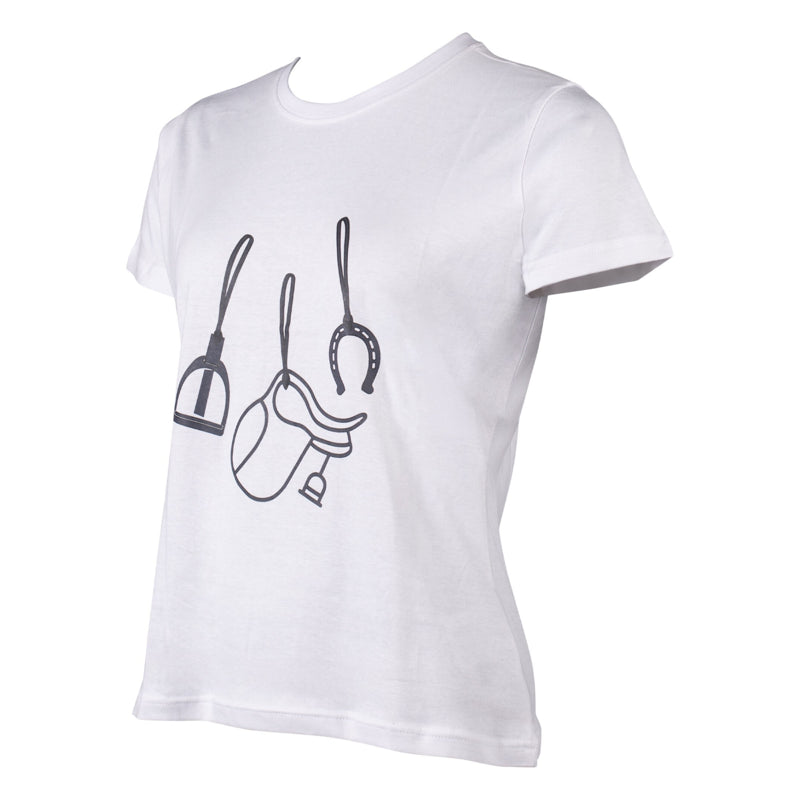 HKM Ladies Elements T-Shirt - White