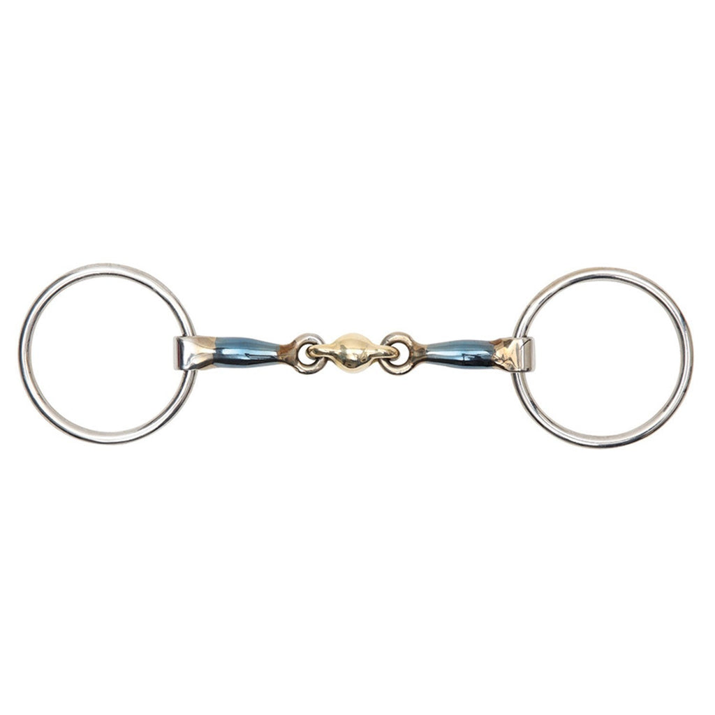 Loose Ring With Lozenge Blue Sweet Iron