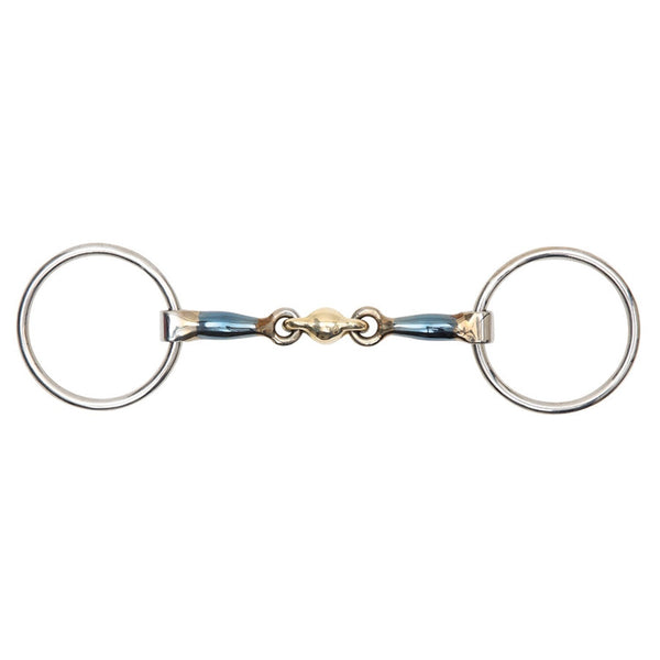 Loose Ring With Lozenge Blue Sweet Iron