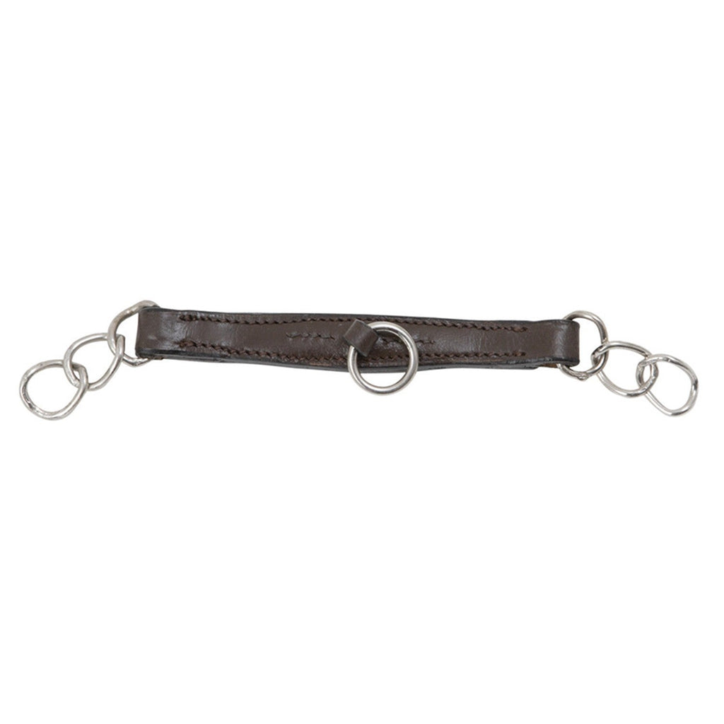 Velociti GARA Leather Curb Chain - Havana