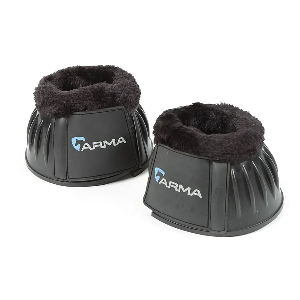 ARMA Fleece Over Reach Boots - Black