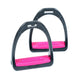 Shires Compositi Childs Premium Profile Stirrups - Raspberry