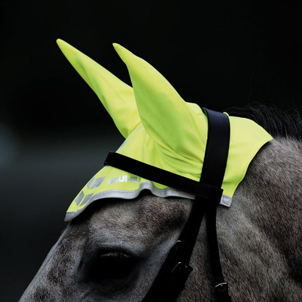 Shires Equi-Flector Fly Veil - Yellow