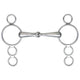3 Ring Dutch Gag Stainless Steel Single Jointed Bit