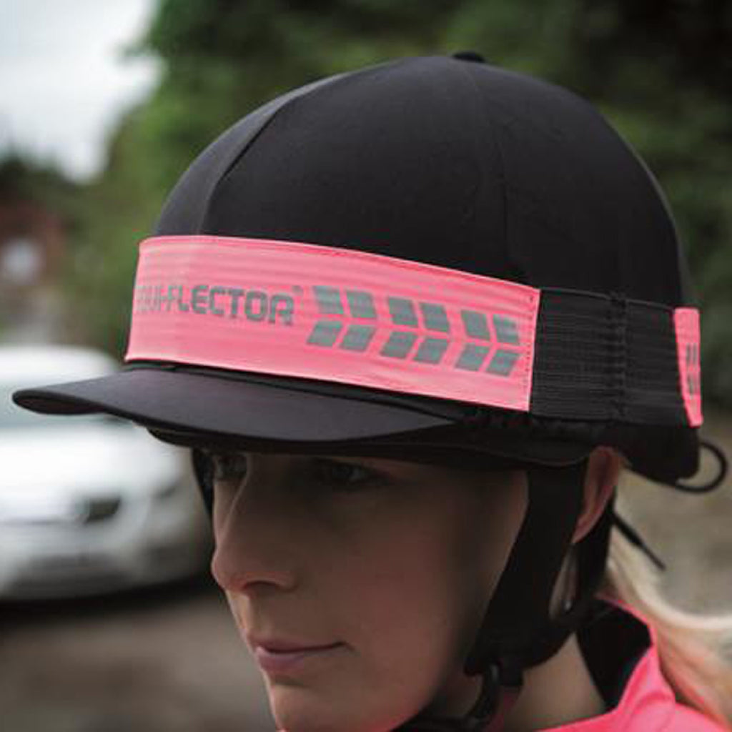 EQUI-FLECTORg Hat Band PINK one size