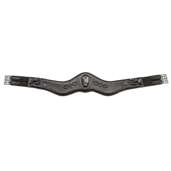 Velociti Lusso Anatomical Elasticated Girth - Havana