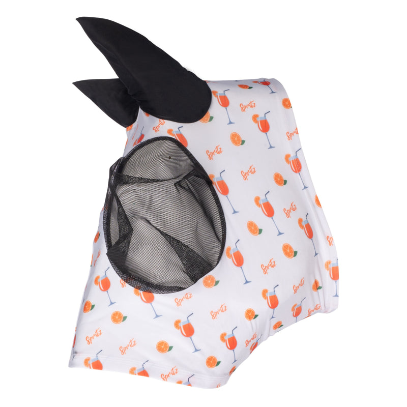 HKM Splash Fly Mask - Orange