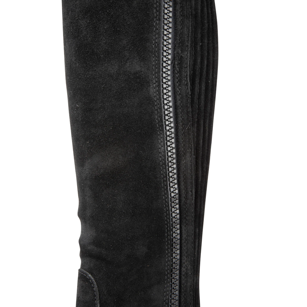 Moretta Suede Half Chaps - Adult Black