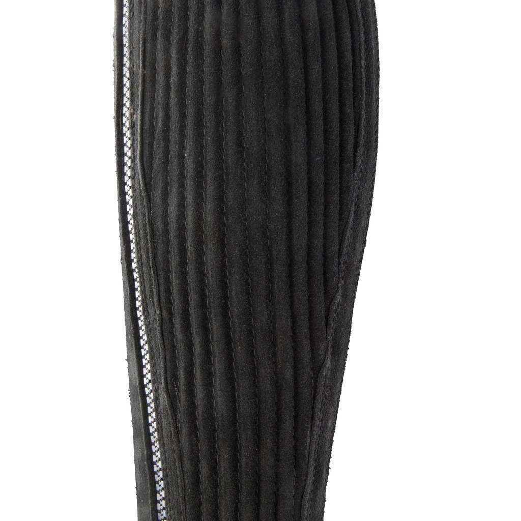 Moretta Suede Half Chaps - Adult Black