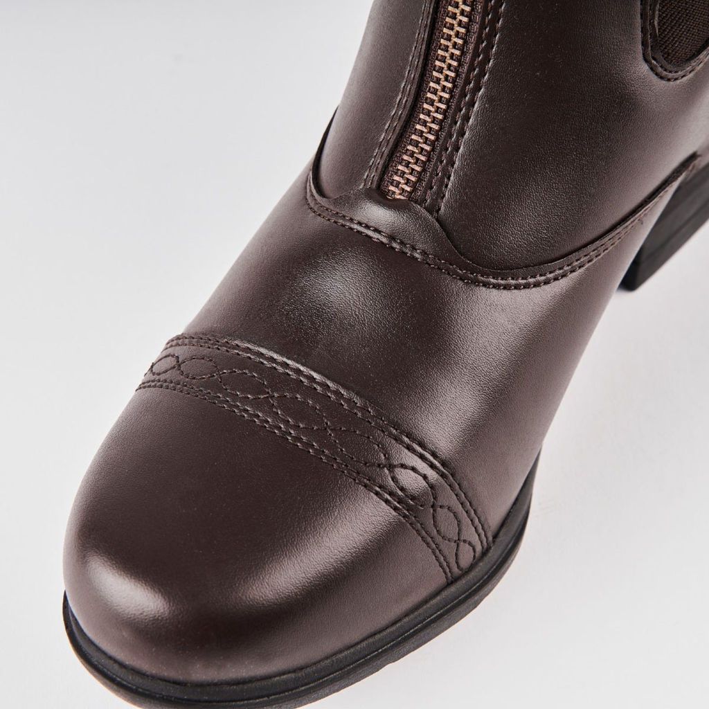 Moretta Clio Child Paddock Boots - Brown