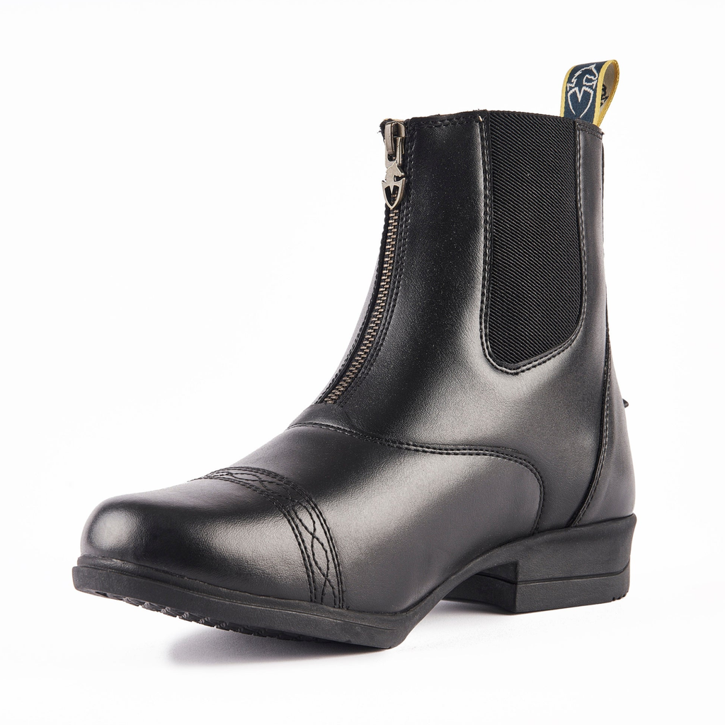 Moretta Clio Child Paddock Boots - Black