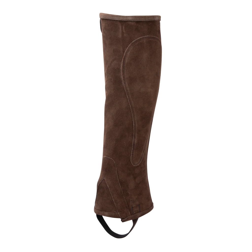 Moretta Suede Half Chaps - Adult Brown