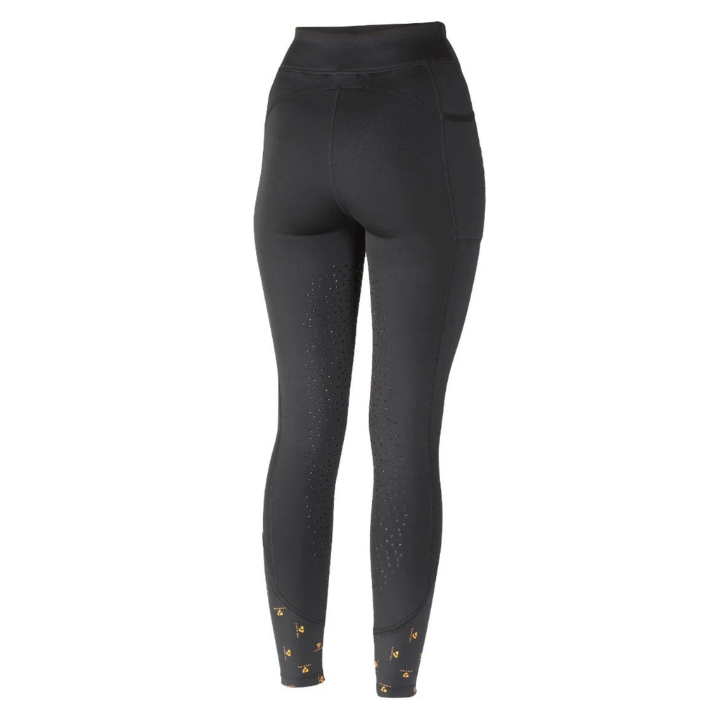 Aubrion Porter Ladies Winter Riding Tights - Jet Black