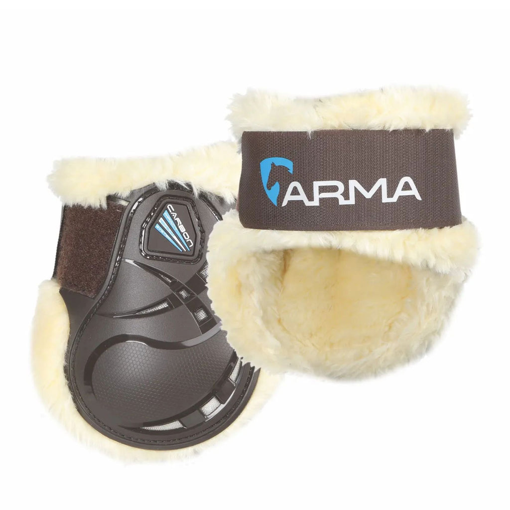 ARMA Carbon SupaFleece Fetlock Boots - Brown