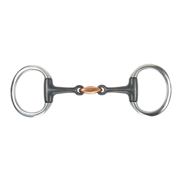 Sweet Iron Lozenge Flat Ring Eggbutt Black Sweet Iron