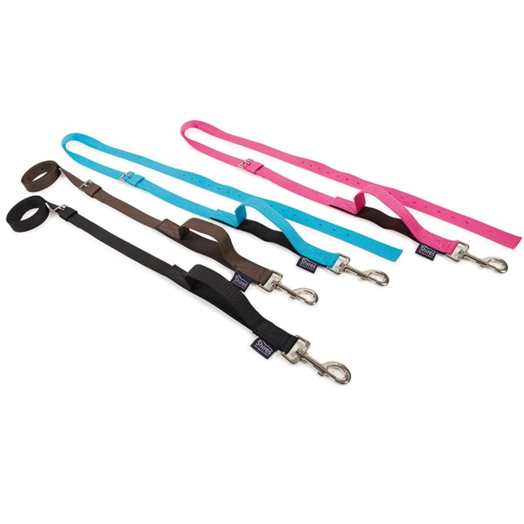 Shires Nylon Web Side Reins - Black