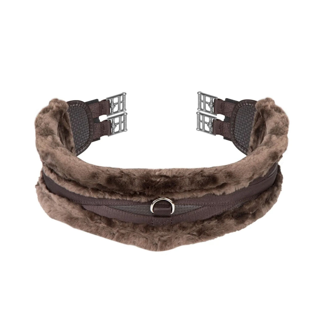 ARMA SupaFleece Contour Girth - Elastic - Brown
