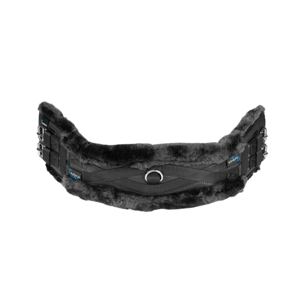 ARMA SupaFleece Dressage Girth - Elastic - Black
