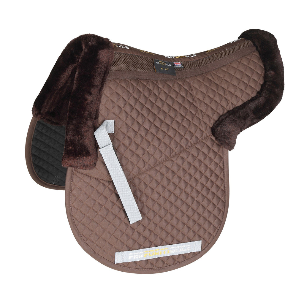 ARMA Half Lined Numnah - Brown