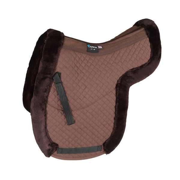 ARMA Fully Lined Numnah - Brown