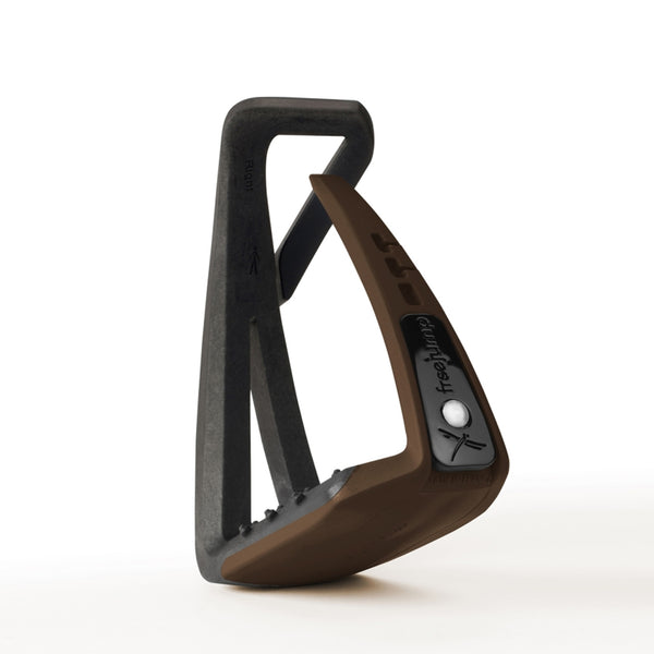Freejump Soft Up Lite Stirrups - Brown
