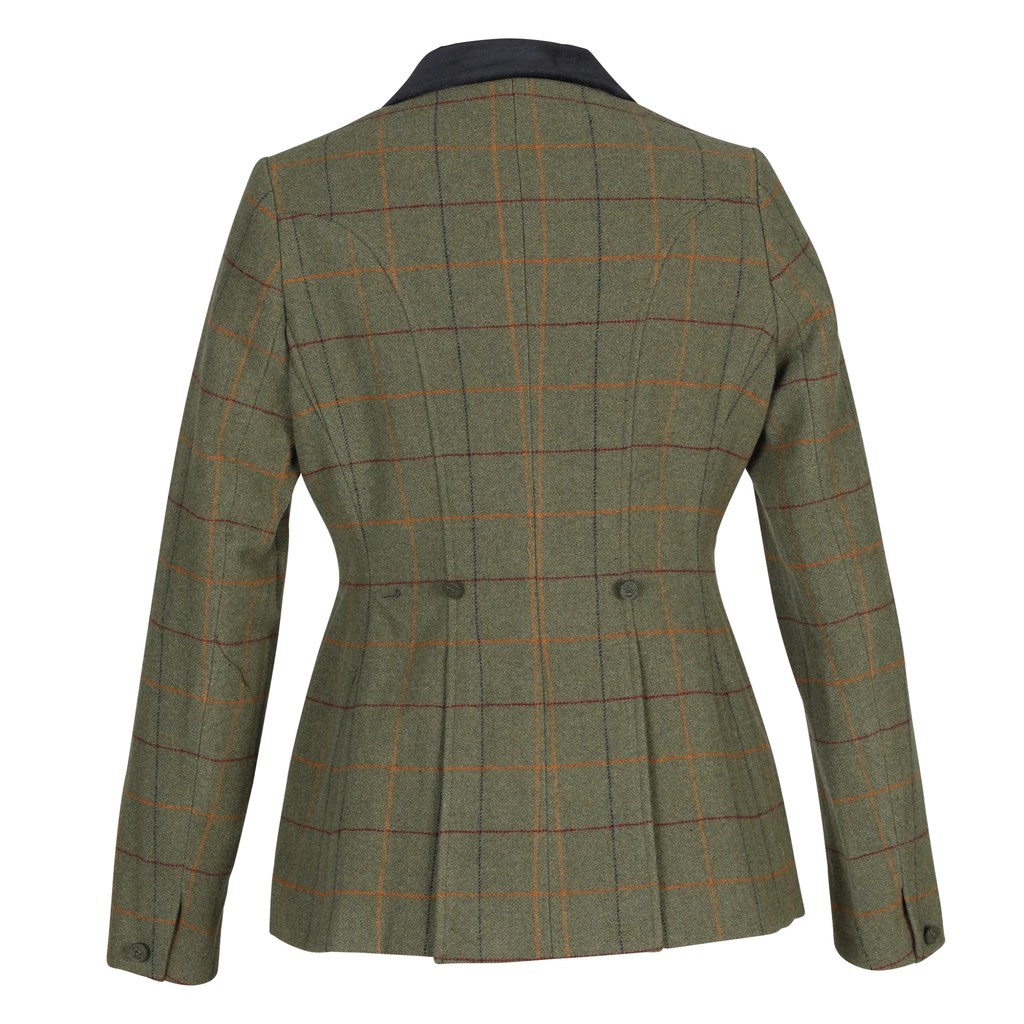 Aubrion Ladies Saratoga Jacket - Red/Yellow/Blue Check