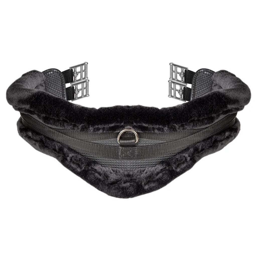 ARMA SupaFleece Anatomical Girth With Elastic - Black