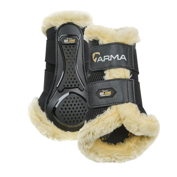 ARMA OXI-ZONE SupaFleece Brushing Boots - Black