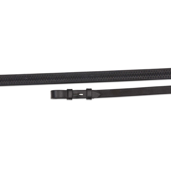 Velociti GARA Rubber Covered Reins - Havana