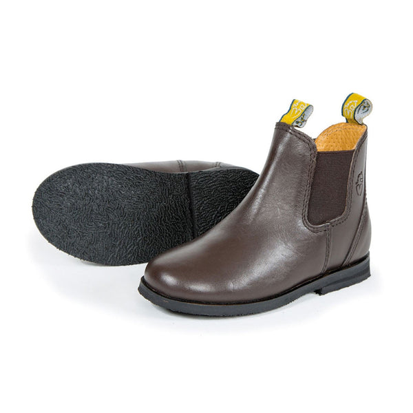 Moretta Fiora Child Jodhpur Boots - Brown