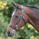 Velociti GARA Plain Inhand Bridle - Havana