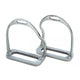 Bent Leg Stirrup Irons Stainless Steel