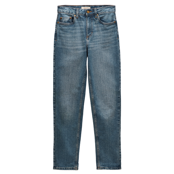 Joules Ladies Slim Straight Jean - Mid Blue