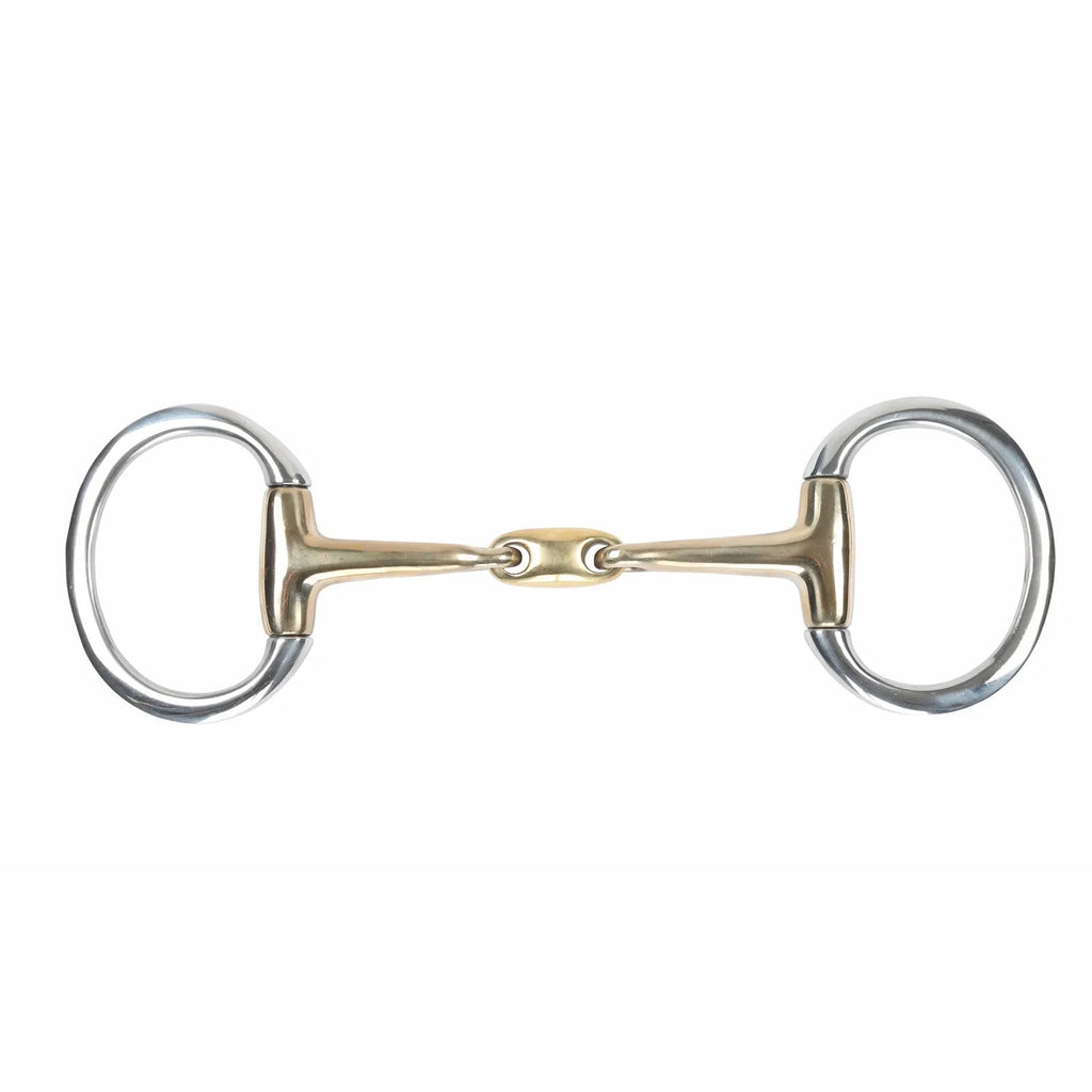 Alloy Flat Ring Lozenge Eggbutt Brass