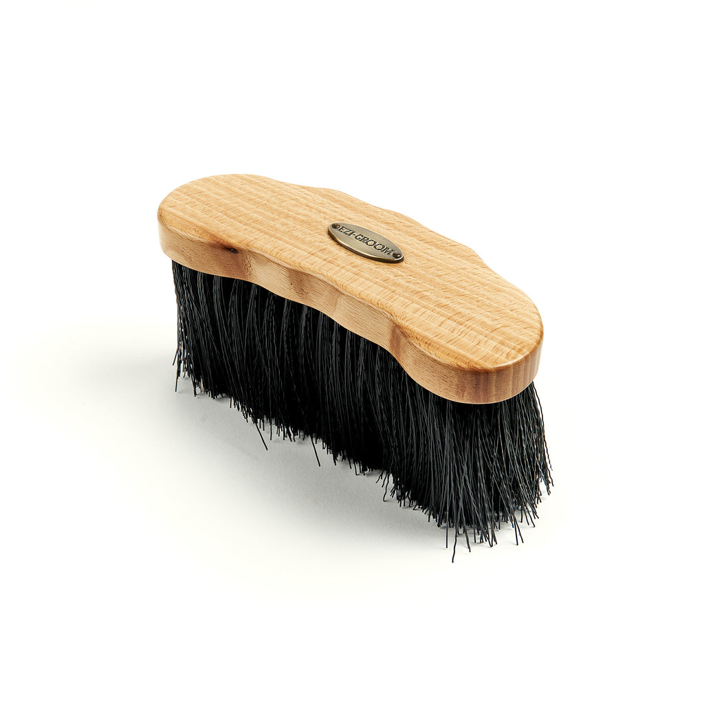 EZI-GROOM Premium Long Dandy Brush Small - Wooden