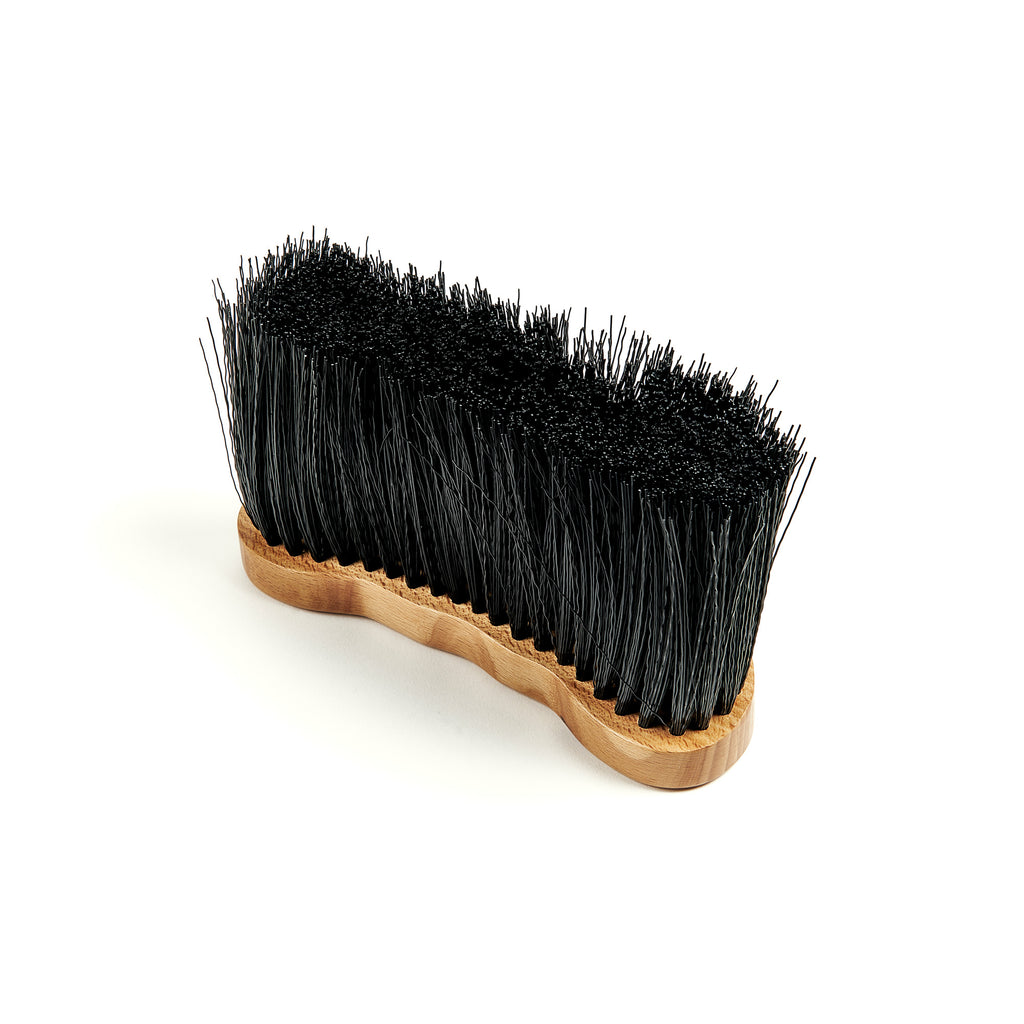 EZI-GROOM Premium Long Dandy Brush Small - Wooden