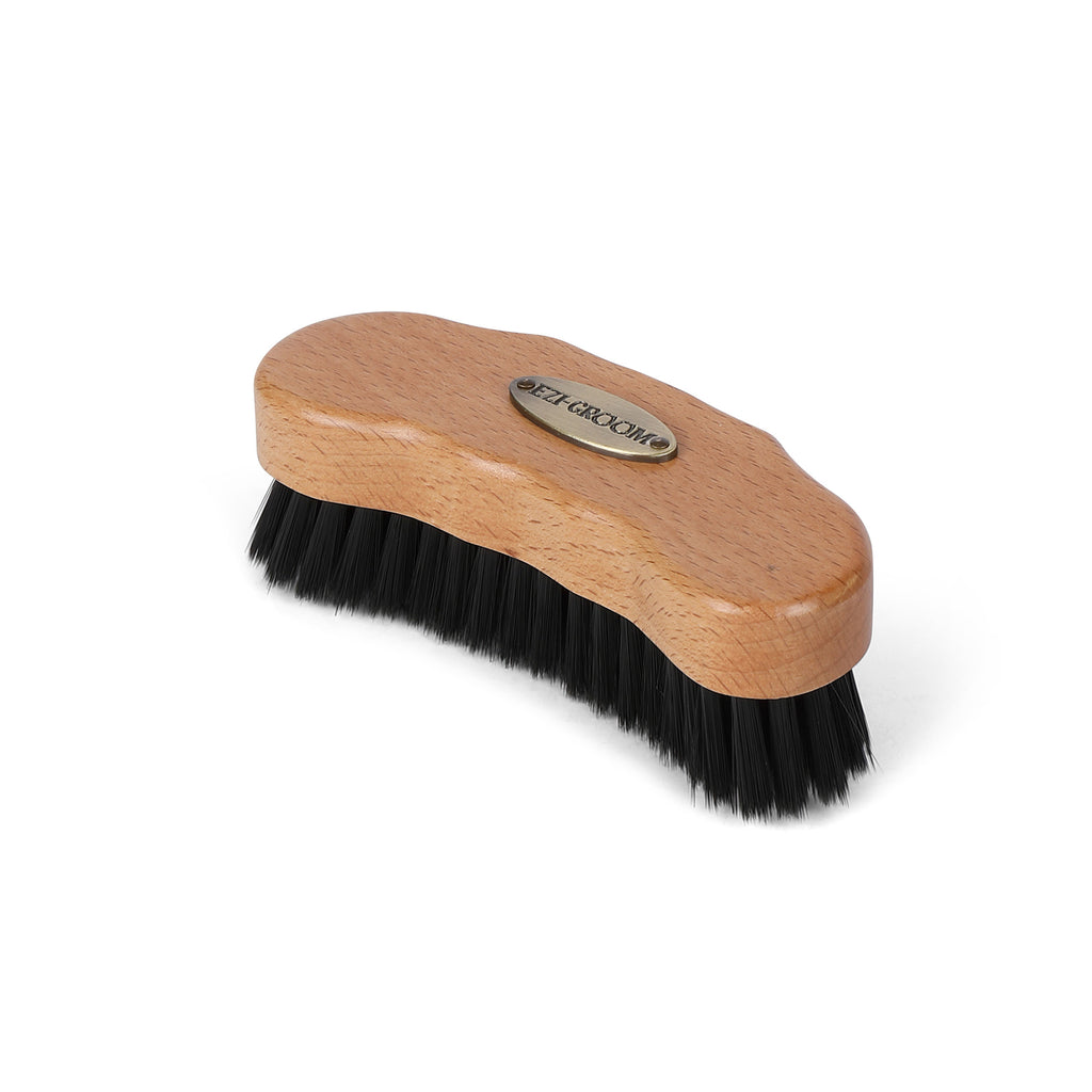 EZI-GROOM Premium Face Brush - Wooden